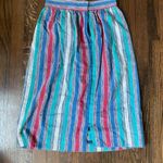Vintage striped skirt Size 2 Photo 2