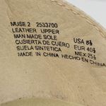 Earth Spirit Womens Shoes Size 8.5 Cream Leather Open To0e Slip On Photo 6