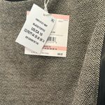 Kasper  Black Herringbone‎ with Faux Leather Sides Dress size 10 NWT Photo 1