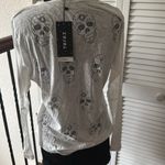 Terez  Women's Long Sleeve Burnout Tee size small Photo 2