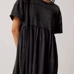 BDG Juni Babydoll Mini Dress Black (XSmall) oversized boho soft comfy Photo 0