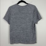 Athleta In Motion Seamless Heather Tee Shirt Women’s Large Gray Stretch Workout Photo 5