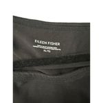 Eileen Fisher Black Organic Cotton Stretch Tank Dress XL Casual Summer Seamed Photo 2