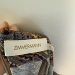 Zimmermann  Paisley-Print Crepe Mini Dress Photo 10