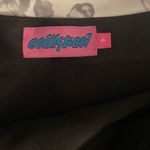 Edikted Black Mini Skirt With Slit Photo 2