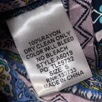 Umgee  size small bohemian tie neck balloon sleeve 3/4 sleeve knee length dress Photo 5