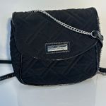Vera Bradley Quilted Crossbody Bag Black Small Chain Strap Flap Closure Photo 8
