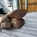 Alex Marie Women’s Shoes Brown Suede Heel Booties Size 9 Photo 4