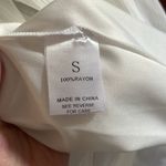 Wishlist , small white summer dress wooden accent buttons, functionable. NWT. Photo 3