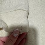 Vintage 90s Amelia Island Florida Pullover Sweater Cream size Women’s Medium White Photo 3