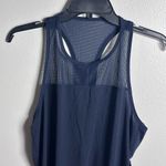 Athleta  Women Athletic Navy Blue Tank Top Size Medium. Photo 1