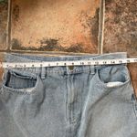 Assembly Light Wash Midi Denim Jean Skirt Sz M Blue Size M Photo 9