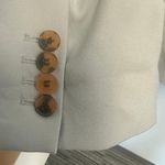 We Wore What Danielle Bernstein  Light Gray Oversized Blazer Career Office Small Photo 8