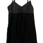 Black and White Spaghetti Strap Dress Size XL Photo 0