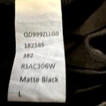 American Apparel Disco Pants Leggings Mid Rise Matte Black Glossy Shine Large Photo 4