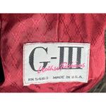 leather Jacket oversized snakeskin suede red shoulder pads Size XL Photo 11