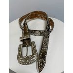 Blazin Roxx Green Camo Jeweled Western Belt Photo 7