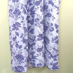 Hill House The Simone Midi Dress Lilac Purple Tonal Floral Medium Photo 8