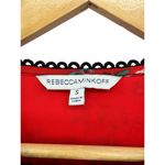 Rebecca Minkoff Red Floral Bell Sleeve Luca Top Size Small Cottage Prairie Photo 2