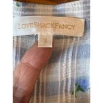 Love Shack Fancy Ollie Tiered Floral Checkered Cotton boho Midi Dress size 2 Photo 9