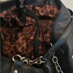 B Makowsky Black Leather Bag Black Photo 2