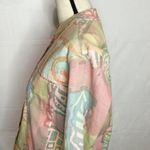 Orvis  Sz S Funky Pastels Cotton Short Jacket Blazer Photo 6