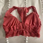 New Kathy Lace Bralette in Red S/M Photo 2