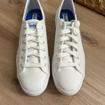 Keds  White Lace-Up Sneakers Platform Photo 4