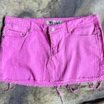 Wet Seal Hot Pink Mega Mini Skirt Photo 0