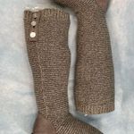 UGG  Cardy Charcoal Sweater Boot 10 Photo 8