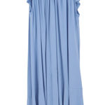 cupio Embroidered Dress Nightgown Flutter Sleeve Cottage Core Lounge Size XL Photo 0