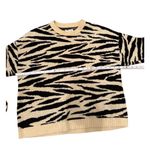 Anthropologie Velvet by Graham & Spencer women’s tiger print black dark tan soft Photo 3