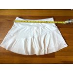 Lija Women's Multi Panel White Mesh Pickleball Tennis Skort 13" EUC Size M Photo 8