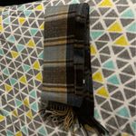 76x27” oversized plaid scarf Blue Photo 1