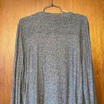 J. Jill Woman's Charcoal Grey Wearever Collection Neutral Cardigan Size Medium Gray Photo 4