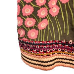 Free People  Pretty Young Thing Patchwork Shift Lined Dress Size 4 Photo 7