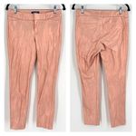 Old Navy  Mid-Rise Coated Pixie Ankle Pants for Women Metallic Rose Gold‎ Size 4 Photo 4