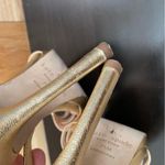 Kate Spade  NY “Florence” Gold Strappy Evening Dress Sandals High Heels Size 7.5 Photo 13