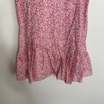 Love Shack Fancy LSF Jessie Silk-Blend Mini Floral Feminine Pink Dress Small Photo 10