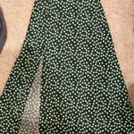 SheIn Midi Skirt With Slit And Flower Detail  Photo 0