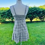 Hollister Plaid Structured Pleated Mini Dress Photo 9