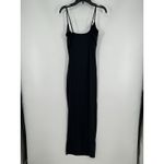 SKIMS  Fits Everybody Long Slip Dress Onyx Black Sleeveless Kim Kardashian‎ XL Photo 1