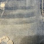 Mudd Juniors  Jean shorts- Size 11 with roses. Photo 2