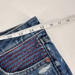 Old Navy OG Short Button Fly Hi Rise Patriotic Embellished Jean Shorts Size 4 Photo 5