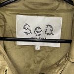 Womens Size XL SEA New York Trench Coat Green Photo 1