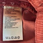 Free People  Ray Coral Corduroy Button Front Mini Skirt Size 0 Photo 7