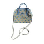 CATH KIDSTON Blue Polka Dot Crossbody Satchel Bag Photo 7