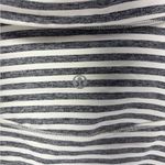 Lululemon Athletica Navy and White Striped Long Sleeve Top Photo 4