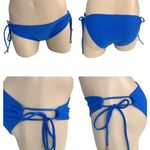 Tuti Brazilian Size Medium Blue Side Tie Bikini Bottom New Without Tags Photo 1