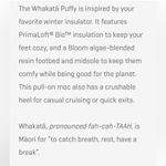 Like New Oboz Footwear Whakata Puffy Slip Photo 9